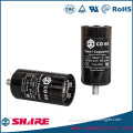 AC motor start aluminum electrolytic CD60 capacitor